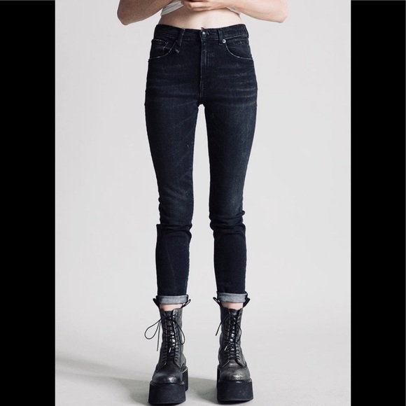 R13 High-Rise Skinny Jeans. SIZE 25. BNWT$395